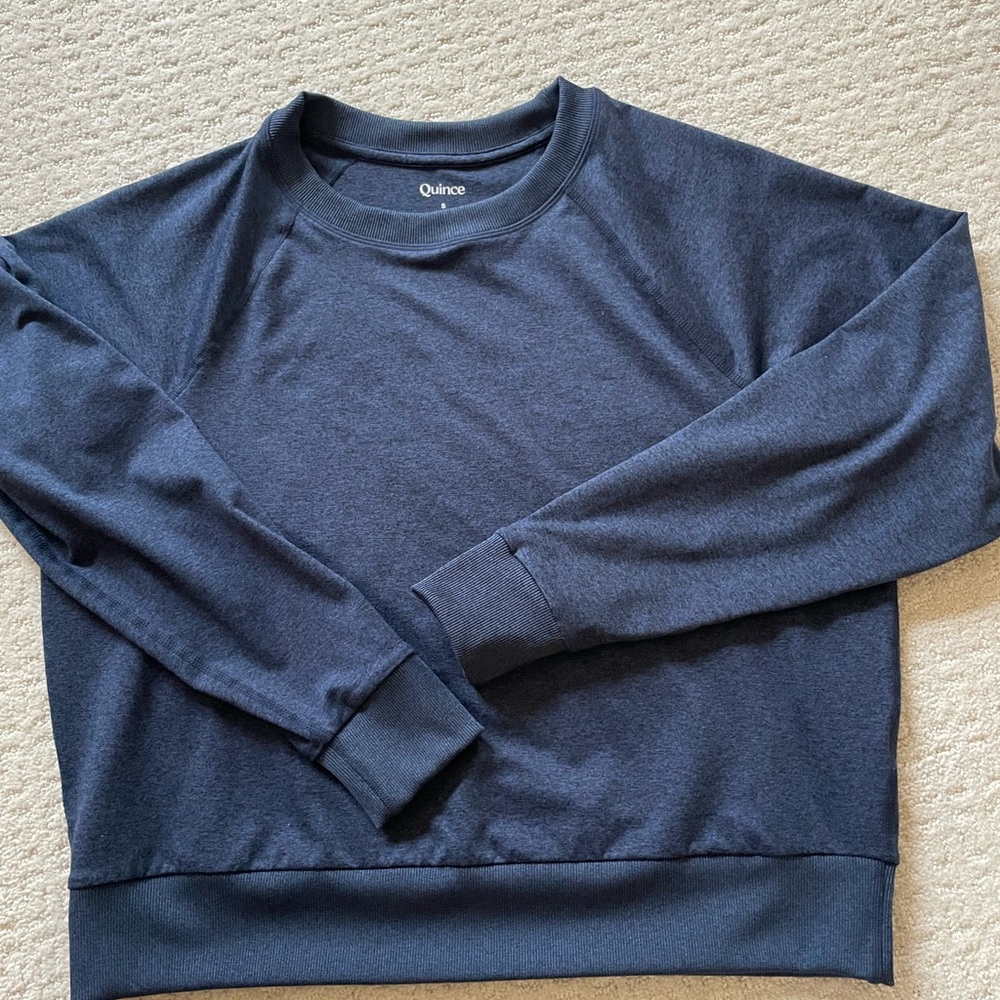 Quince Women’s Flowknit Pullover Crew